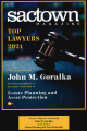 Logo Recognizing The Goralka Law Firm's affiliation with Sactown Magazine Award 2024