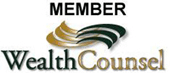 Logo Recognizing The Goralka Law Firm's affiliation with Wealth Counsel